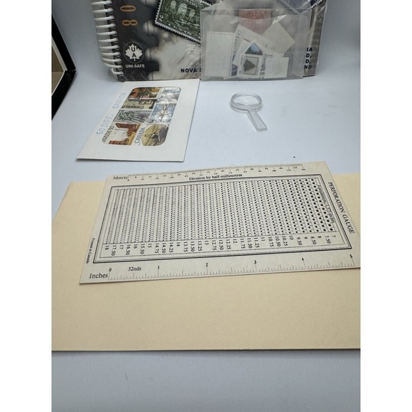 RARE Unitrade 2008 Canadian Stamp Collectors Kit.. (Hinges And Tongs Missing) - Picture 10 of 11